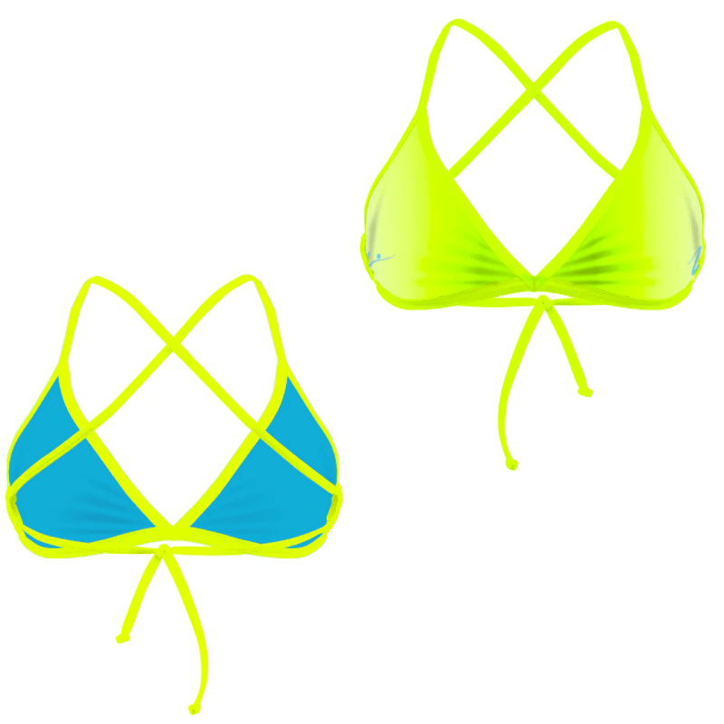 Top bikini Donna BONDI 002BF - Giallo Vira