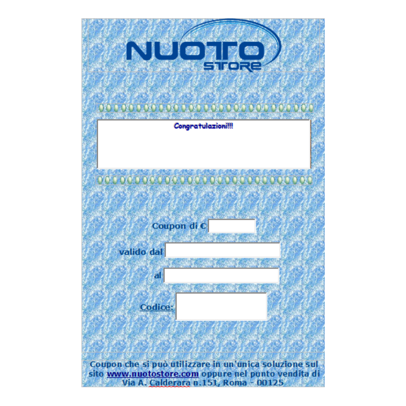 Coupon regalo