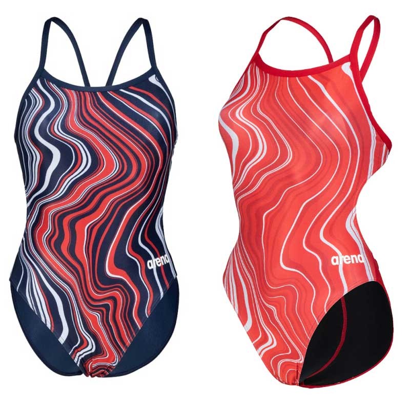 WOMENS SWMSUT CHALL- MARBLED ARENA