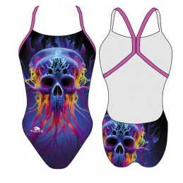 Costume Donna  MEDUSKULL TURBO